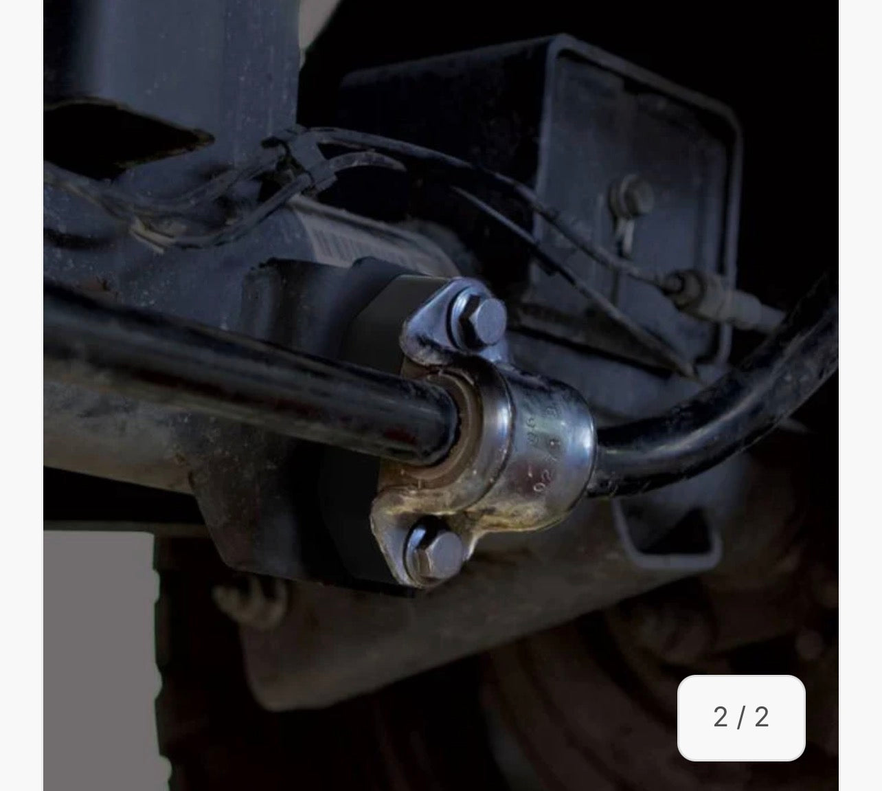 2014-2023 Cummins Sway Bar Spacer Kit (19249-2)