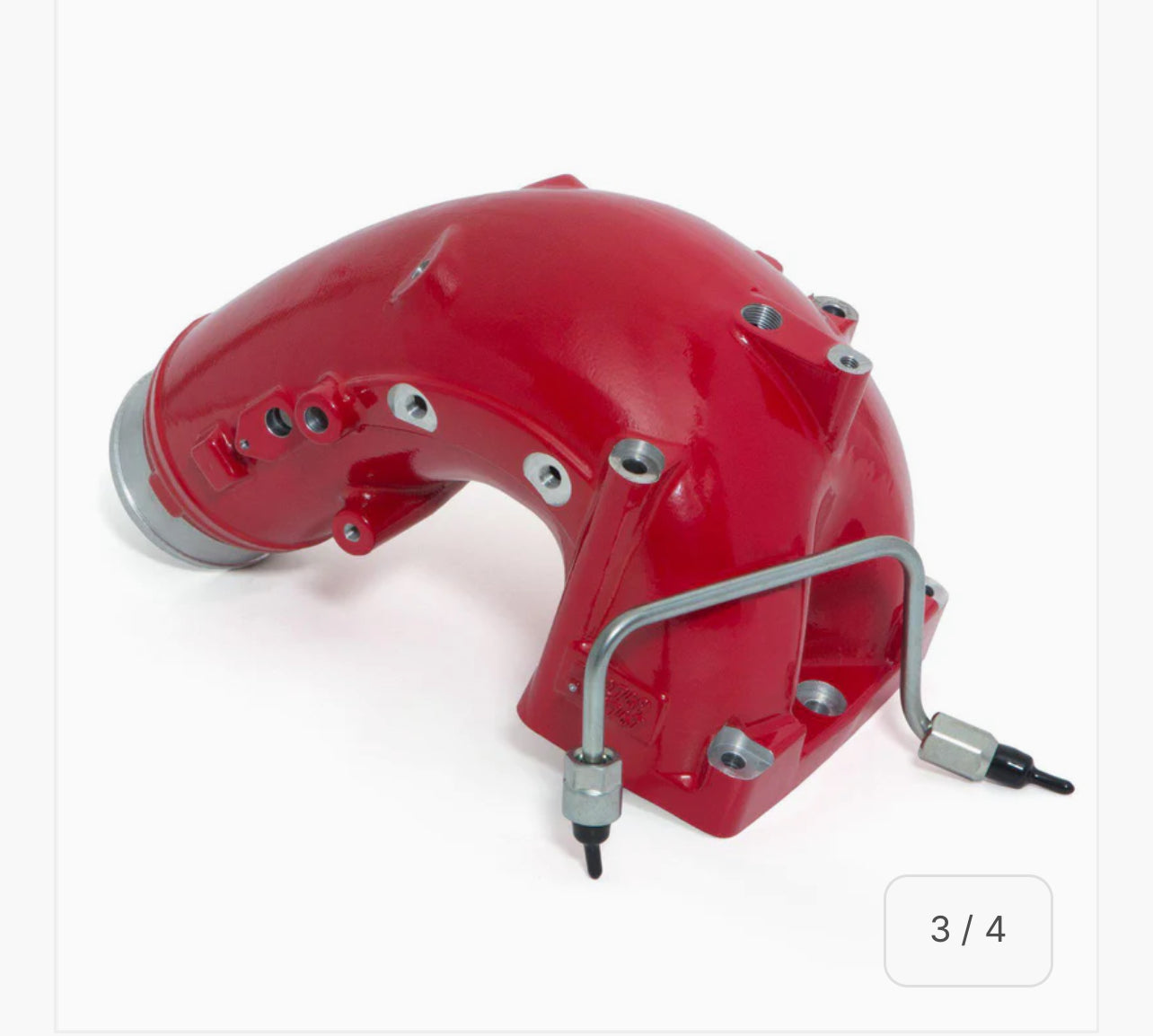 2007.5-2018 Cummins 3.5" Monster Ram Intake w/ Fuel Line (42788-pc)