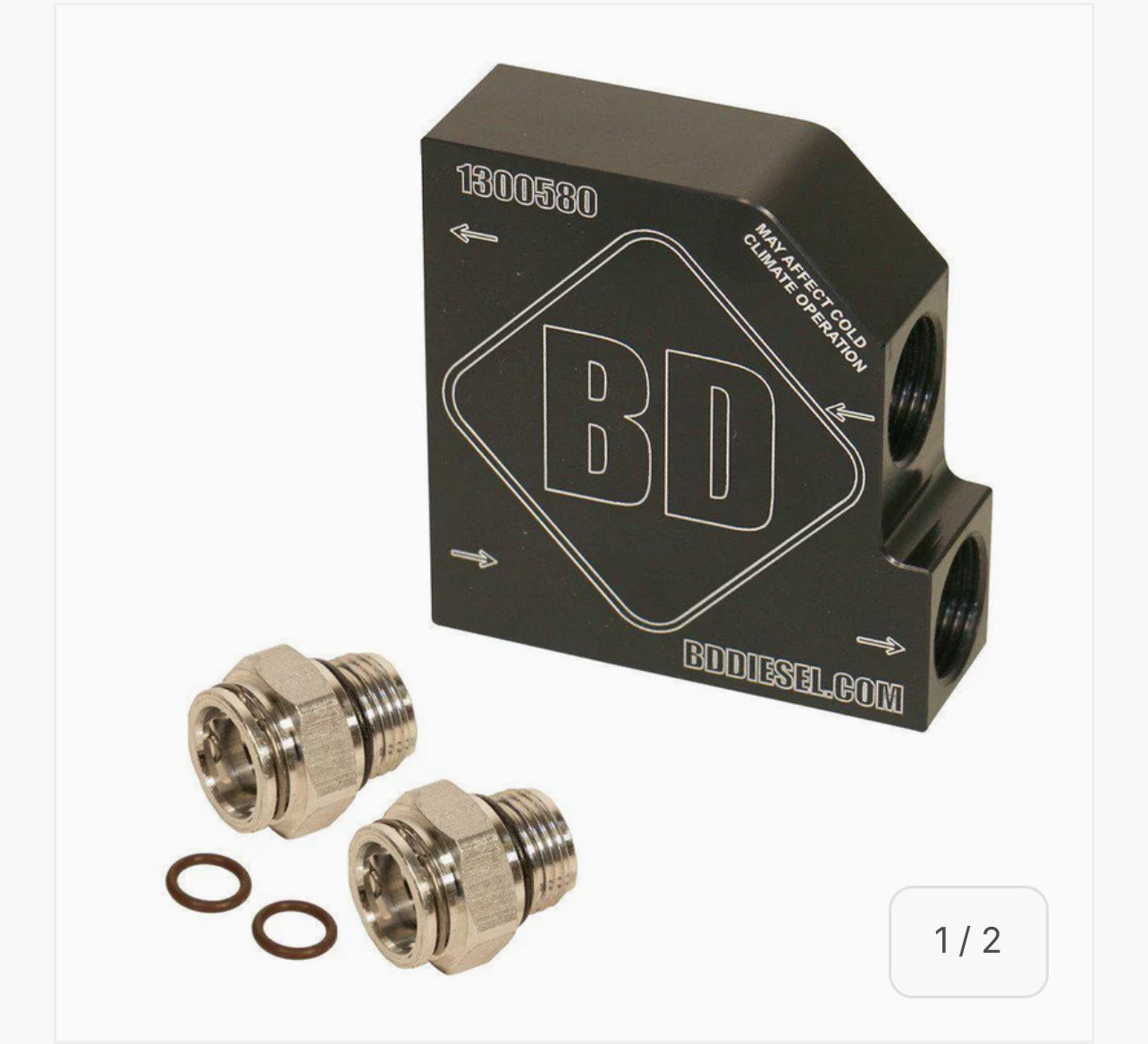 2013-2018 Cummins Cooler Bypass Delete (1061528)