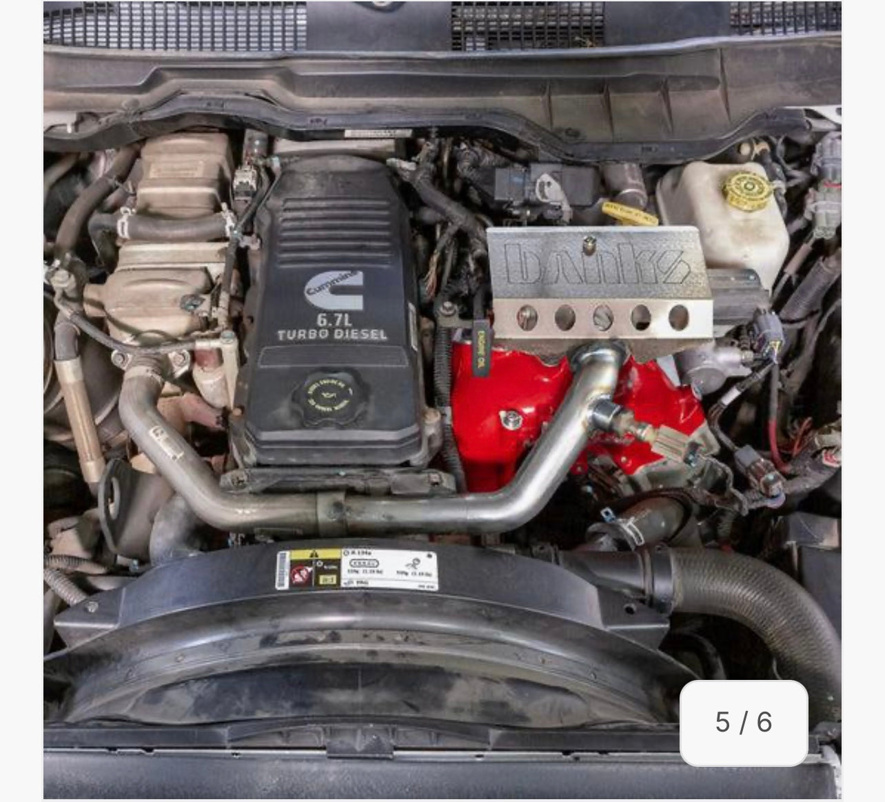 2007.5-2012 Cummins Monster-Ram Intake & Grid Heater Upgrade C&C (42806-X)