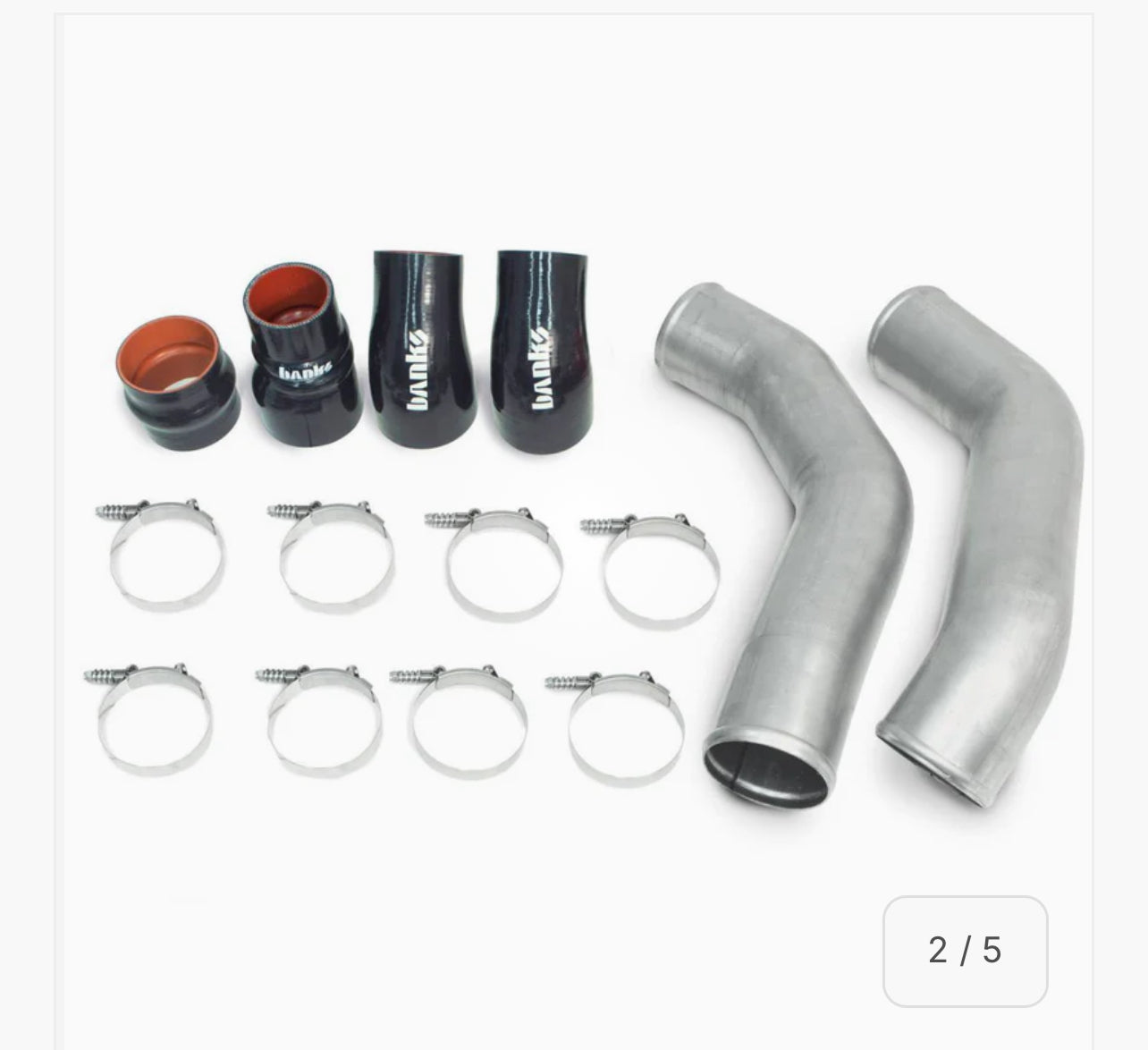 2013-2018 Cummins Boost Tube Upgrade Kit (25992)