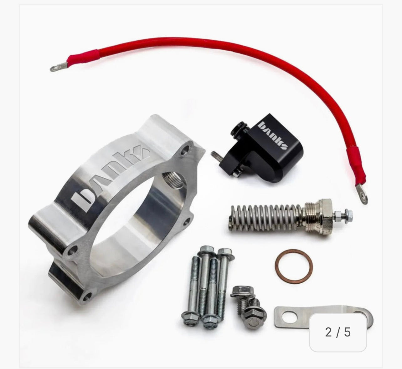 2007.5-2024 Cummins Banks 750/1500 Watt Billet Heater Kit (42809/42807)