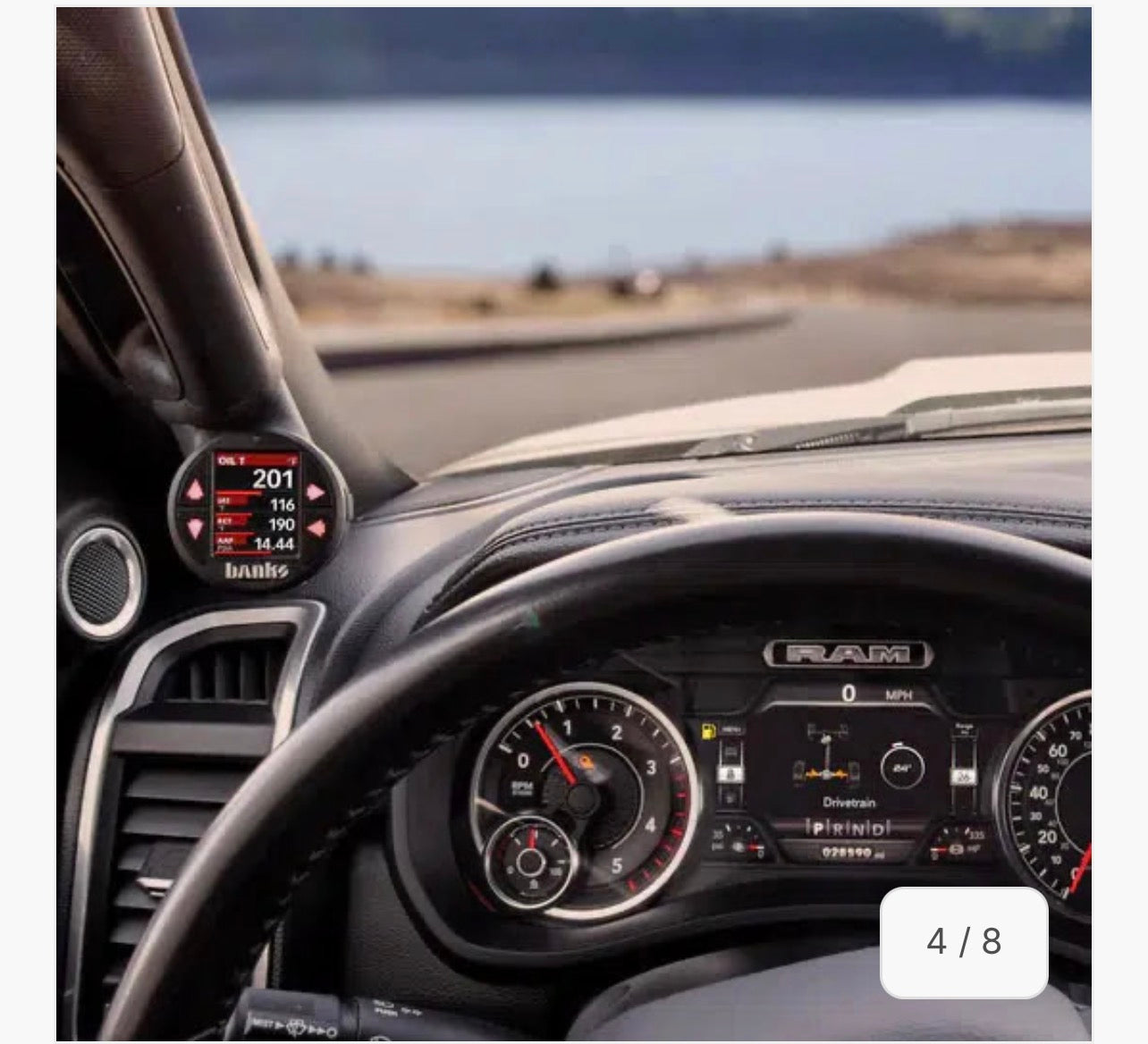 2019+ Cummins iDash Stealth Pod Mounts (63363)