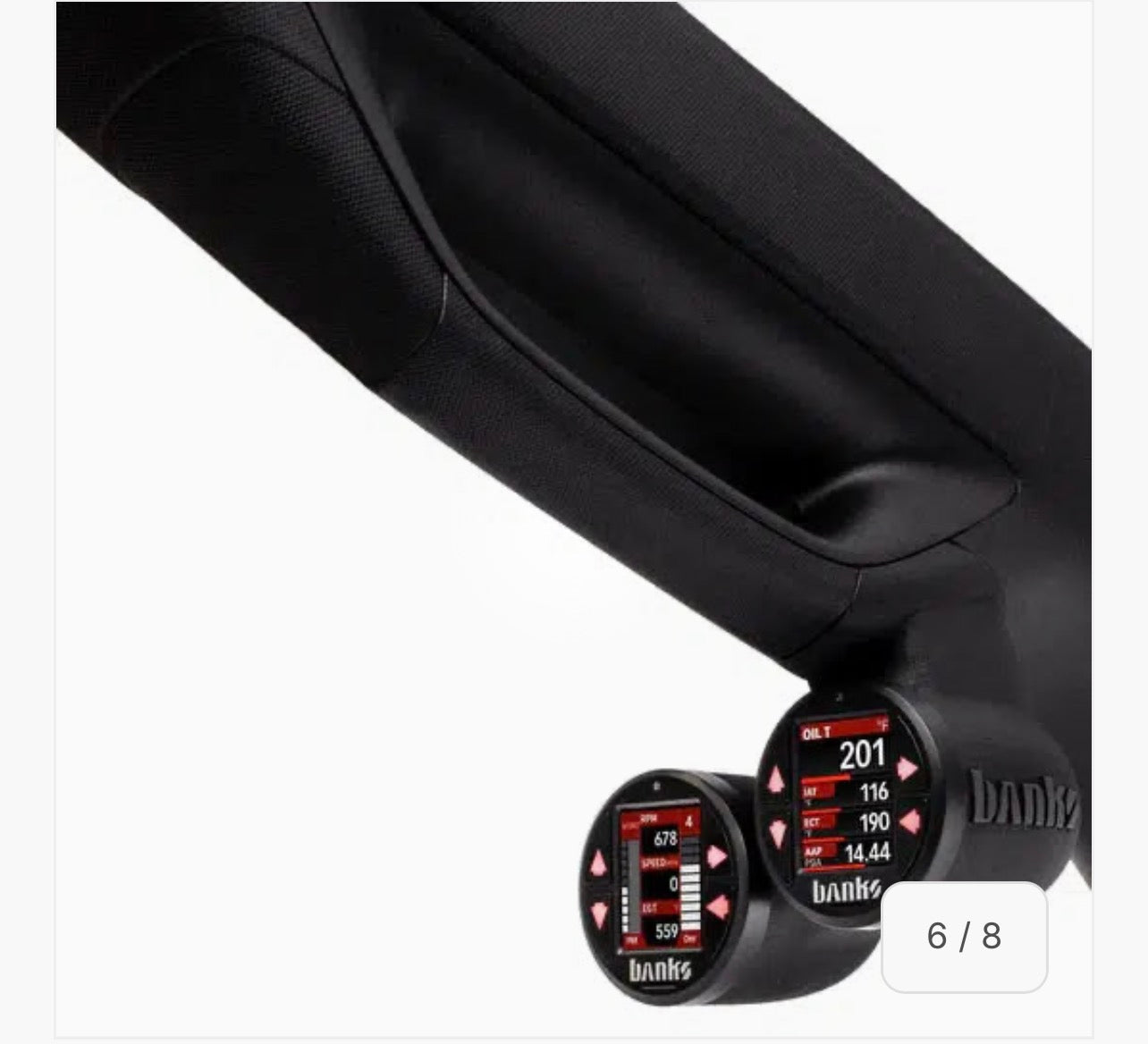 2019+ Cummins iDash Stealth Pod Mounts (63363)