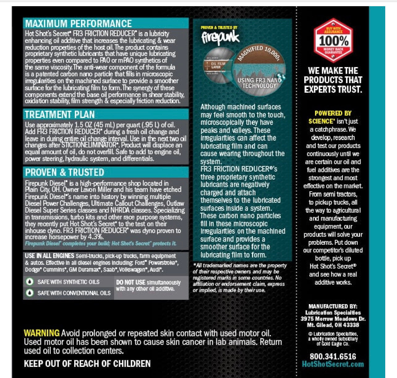 FR3 Friction Reducer