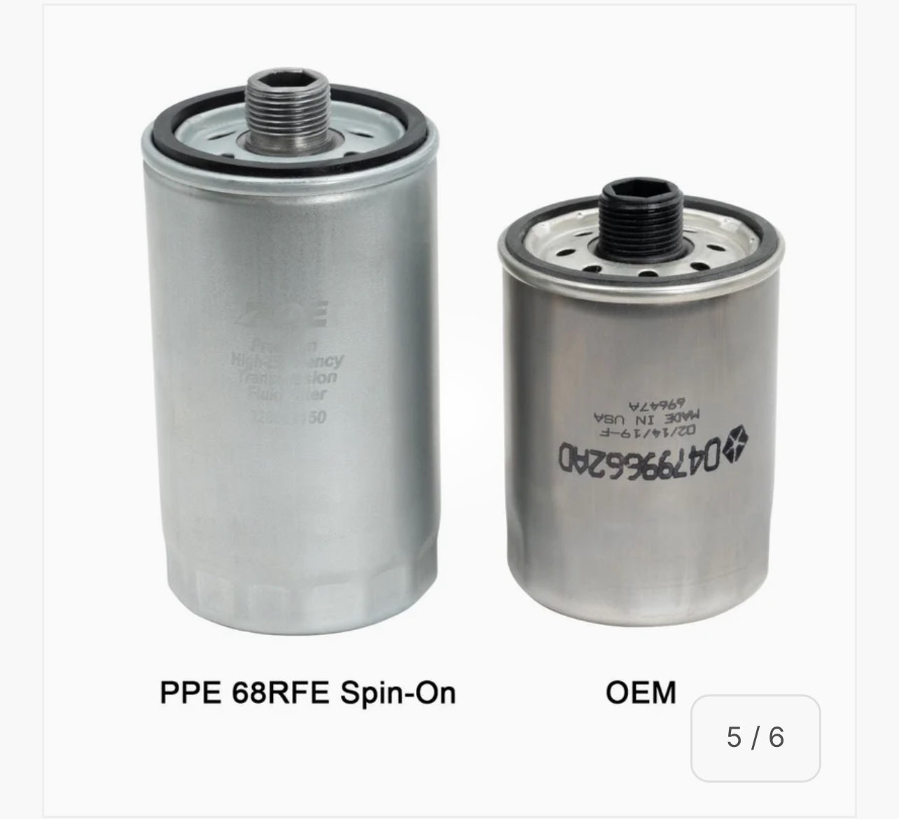 2007.5-2024 Cummins 68RFE Spin-On Transmission Filter (228052150)