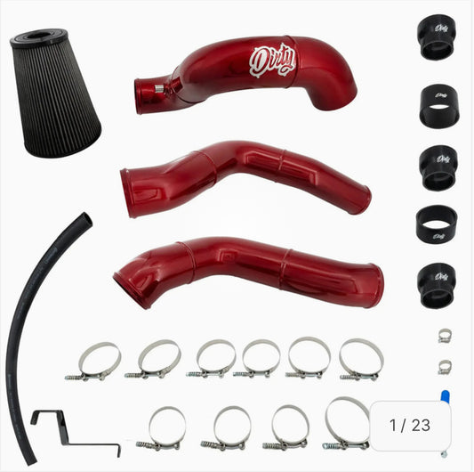 2013-2018 Cummins Dirty Stock Turbo Intercooler Piping Kit (I67-INT-A126)