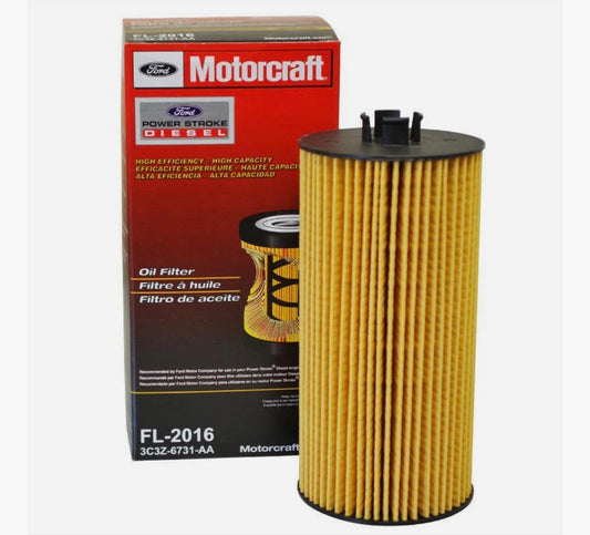 2003-2010 Powerstroke Motorcraft Oil Filter (FL2016)