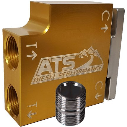 ATS Thermal Bypass Valve Upgrade with Billet Filter Coupler - 19-24 Cummins