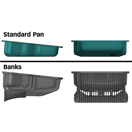 Banks Power Ram-Air Allison 1000 Transmission Pan - 2001-2019 Chevy/GMC 2500/3500 Duramax 6.6L