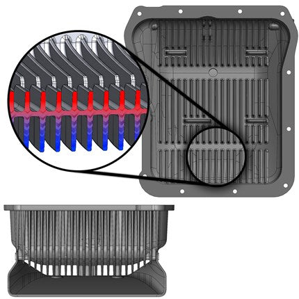 Banks Power Ram-Air Allison 1000 Transmission Pan - 2001-2019 Chevy/GMC 2500/3500 Duramax 6.6L