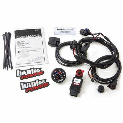 Banks Derringer Tuner with iDash 1.8 DataMonster w/ ActiveSafety 17-19 Ford 6.7