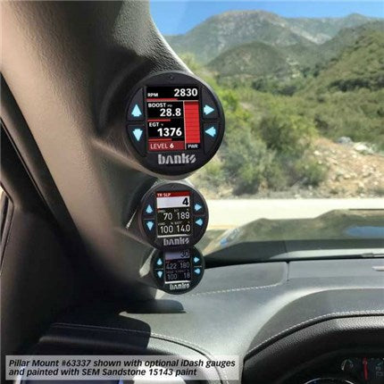 Banks Derringer Tuner with iDash 1.8 DataMonster w/ ActiveSafety 17-19 Ford 6.7